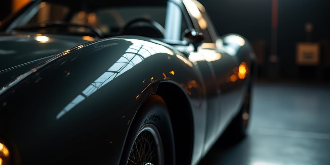 高級車の洗練されたディテールと守られたプライバシーを象徴するイメージ