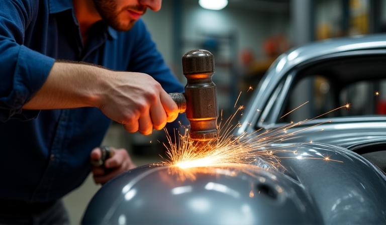 ハンドメイドのボディ修復